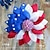 cheap Event &amp; Party Supplies-American Independence Day Floral Wreath Decoration - Easter Storefront Décor, Door Ornament Wreath For Memorial Day/The Fourth of July