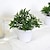 preiswerte Künstliche Blumen &amp; Vasen-realistische Miniatur-Teepflanze Topfpflanze