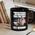 billige Krus og kopper-kaffekrus 3d-print til veteranernes dag, sort krus uafhængighedsdagen sort krus til mindedag/den fjerde juli