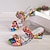 cheap Women&#039;s Sandals-Women&#039;s Sandals Glitter Crystal Sequined Jeweled Daily Summer Sculptural Heel Round Toe Fashion PU Loafer Silver Gold Rainbow