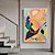 economico Quadri astratti-paesaggi di arte da parete dipinti a mano grandi dipinti a mano Wassily Kandinsky riproduzione pittura a olio decorazione pittura a olio regalo originale senza cornice