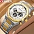 preiswerte Quarz-Uhren-CURREN Herren Quarz uhr Modisch Geschäftlich Armbanduhr leuchtend Kalender WASSERDICHT Dekoration Stehlen Beobachten