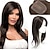 cheap Bangs-Hair Toppers for Women for Thinning Hair Highlights Synthetic Fiber Hair Toppers Hair Pieces for Women Ladies Ash Brown Muti-layer Long Straight Wavy Clip in Wiglets with Fringe bangs