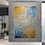 olcso Absztrakt festmények-kézzel készített olajfestmény vászon fali dekoráció modern absztrakt mozaik lakberendezéshez hengerelt keret nélküli feszítetlen festmény