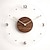 levne Nástěnné ozdoby-nástěnné hodiny netikající ložnicové hodiny 30 35 40 cm digitální nástěnné kuchyňské hodiny nástěnné hodiny nástěnné tiché hodiny minimalistický dekor stylové hodiny baterie dřevo akryl