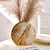 Χαμηλού Κόστους Κεριά &amp; Κηροπήγια-vintage βάζο ρητίνης με σχέδιο κυκλικού φύλλου - διακοσμημένο με λεπτομέρειες από χρυσό και ασημί φύλλο, ενισχύοντας τη διακόσμηση του σπιτιού σας με μια κομψή πινελιά πολυτέλειας
