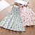 cheap Floral Dresses-Kids Girls&#039; Dress Floral Sleeveless Party Casual Fashion Adorable Daily Cotton Summer Spring 2-12 Years Multicolor