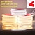 cheap LED Strip Lights-220V COB LED Strip Light with Dimmer/Switch/EU Plug 288Leds/m Dimmable Adhesive High Bright LED Tape Waterproof Outdoor Lamp 1~5m