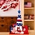 cheap Event &amp; Party Supplies-Handmade Patriotic Swedish Gnome Toy - Independence Day Dwarf Figurine, Perfect as American Memorial Day Decorative Ornament or Hanging Pendant