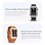 billige Smartarmbånd-696 MT88 Smart Watch 1.57 inch Smart armbånd Smartwatch Bluetooth Skridtæller Samtalepåmindelse Sleeptracker Kompatibel med Android iOS Dame Handsfree opkald Beskedpåmindelse IP 67 32 mm urkasse