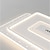 preiswerte Einbauleuchten-2-Licht 50 cm Abblendbar Cluster-Design Deckenlichter Metall Acryl Neuartige Lackierte Oberflächen Moderne Nordischer Stil 110-120V 220-240V