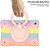 abordables Coques pour tablettes Samsung-Tablette Etuis coque Pour Samsung Galaxy Tab A9 8.7&quot; A8 10.5&#039;&#039; A9 Plus 11&quot; Porte-crayons Rotation à 360 ° Bretelles d&#039;épaule PC Silicone