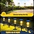 billiga Pathway Lights &amp; Lanterns-4 st solcellslampor utomhus solenergilampor för utomhus superljusa trädgårdslampor utomhus solenergidrivna ip65 vattentäta solenergi trädgårdslampor för gångväg uppfart gräsmatta väg dekoration