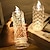 رخيصةأون أضواء الديكور-1 قطعة مصباح شمعة محاكاة إلكتروني LED لعيد الفطر وأعياد الميلاد وشموع الزفاف بتصميم مكان على شكل وردة هدية دعامة انكسارية