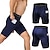 preiswerte Fahrradbekleidung herren-Arsuxeo Herren Kurze Hosen Laufshorts Tights Running Laufshorts Tights Kurze Hosen mit handytasche Hoher Taillenbund Grundschicht Sportlich Polyester 4-Wege-Stretch Atmungsaktiv Schnelltrocknend Yoga