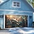 abordables Couvertures de porte-Grotte sous-marine couverture de porte de garage extérieure bannière belle grande décoration de toile de fond pour porte de garage extérieure décorations murales de maison événement fête défilé