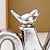 voordelige Beeldhouwwerken-1 st europese stijl retro goud en zilver folie liefde en thuis brief ornamenten hars materiaal antieke desktop decoratie handwerk