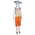billiga Animekostymer-Inspirerad av One Piece Tony Tony Chopper Animé Cosplay-kostymer Japanska Halloween Cosplay-kostymer Kortärmad Kostym Till Dam