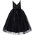 cheap Party Dresses-Kids Girls&#039; Party Dress Solid Color Short Sleeve Performance Mesh Princess Sweet Mesh Mid-Calf Sheath Dress Tulle Dress Summer Spring Fall 2-12 Years Black White Pink