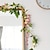 levne LED pásky-2m-20leds simulované květinové lucerny pohádkové řetězové světlo pro svatební festival vnitřní a venkovní nádvoří zahradní balkon dekorativní světelný řetězec