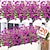 olcso Művirágok és vázák-20 csomagos művirág kültéri dekoráció - UV-álló műanyag bokrok és művirágok kültéri dekorációhoz