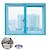Недорогие Экран для окна и двери-противомоскитные сетки для окон, летние шторы от насекомых, съемные бытовые сетчатые двери, москитные сетки на невидимой молнии, регулируемое окно с сеткой