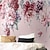 お買い得  花と植物の壁紙-クールな壁紙 3D ピンクの花の壁紙 壁画 壁装ステッカー 剥がして貼るだけ 取り外し可能な PVC/ビニール素材 自己接着/接着剤不要 リビングルーム キッチン バスルーム用壁装飾