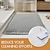 cheap Mats &amp; Rugs-1pc Very Soft Super Absorbent Waffle Bathroom Rugs Non-slip Bathroom Mat, With Tassels Can Be Machine Washed Bathroom Mat, Non-slip Hot Melt Adhesive Transparent Rubber Bottom, kitchen Area Rugs
