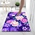 levne Podložky a koberečky-květinové koupelnové koupelnové předložky kreativní savý koupelnový kobereček křemelina protiskluzová