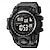 זול שעונים דיגיטלים-SKMEI גברים שעון דיגיטלי ספורטיבי אופנתי שעונים יום יומיים שעון יד זורח שעון עצר Alarm Clock ספירה לאחור TPU שעון