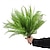 billiga Konstgjorda växter-boston ormbunke simulerad ormbunke grönska mjuk gummi järntråd persiskt gräs korallblad hem dekorativ konstgjord växt väggdekoration falska blommor