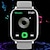 Χαμηλού Κόστους Smartwatch-S9 Εξυπνο ρολόι 1.77 inch Έξυπνο ρολόι Bluetooth Βηματόμετρο Υπενθύμιση Κλήσης Παρακολούθηση Δραστηριότητας Συμβατό με Android iOS Γυναικεία Άντρες Κλήσεις Hands-Free