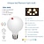 billiga LED-klotlampor-2st 7 W 9 W 10 W LED-globlampor 600/800/900 lm E26 / E27 G95 35/45/50 LED-pärlor SMD 2835 Varmvit Vit 85-265 V