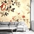 abordables Floral &amp; Plants Fond d&#039;écran-Fonds d&#039;écran cool papier peint fleur papier peint mural autocollant mural couvrant impression peler et coller amovible auto-adhésif forêt secrète pvc / vinyle décor à la maison roses