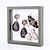 levne Náušnice-Dámské Náušnice - Kruhy Geometrické Kytky stylové Jednoduchý Náušnice Šperky 1# Pro Dar Maturitní ples 3 páry