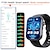 economico Smartwatch-f100 smart watch chiamata bluetooth schermo grande da 2.1 pollici ecg hrv 24 ore monitor di salute della frequenza cardiaca sos uomo donna smartwatch