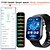 economico Smartwatch-f100 smart watch chiamata bluetooth schermo grande da 2.1 pollici ecg hrv 24 ore monitor di salute della frequenza cardiaca sos uomo donna smartwatch