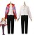 billiga Animekostymer-Inspirerad av Det levande slottet Howl Animé Cosplay-kostymer Japanska Halloween Cosplay-kostymer Mer accessoarer Kappa Skjorta Byxor Till Herr