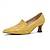 cheap Women&#039;s Heels-Women&#039;s Heels Vintage Shoes Daily Stiletto Pointed Toe Elegant Vintage PU Loafer Almond Dark Brown Black