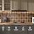 abordables Pegatinas de pared-24 pegatinas de pared autoadhesivas impermeables removibles para baño, inodoro, pegatinas de pared a prueba de aceite e impermeables, papel pintado de cocina, decoración de la habitación, decoración