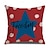 halpa Lomatyynynpäällinen-itsenäisyyspäivä amerikka koristeellinen toss tyynynpäällinen 1kpl pehmeä neliömäinen tyynyliina tyynyliina makuuhuoneeseen olohuoneen sohva sohvatuoli