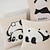 levne Trendy polštáře-vyšívané povlaky na polštáře se vzorem pandy pro ložnici obývací pokoj pohovka gauč křeslo