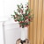 levne Umělé květiny a vázy-1ks větvička z granátového jablka se 6 umělými granátovými jablky: realistický umělý rostlinný dekor s realistickými ovocnými akcenty