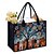 cheap Graphic Print Bags-Women&#039;s Handbag Tote Boston Bag Polyester Shopping Daily Holiday Print Large Capacity Lightweight Abstract Art Outdoor Scene Light Red Dark Blue Light Blue