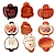 preiswerte Backformen-3 Stück Teigpressen-Kuchenformen, Party-Potluck-Handkuchenformen, Herbstapfel-Kürbis- und Eichelformen Mini-Taschenkuchenform