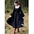 cheap Historical &amp; Vintage Costumes-Retro Vintage Medieval Renaissance Linen Dress Women&#039;s A-Line Halloween LARP Dress