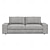 billige IKEA Dækker-Sofaovertræk Helfarve Kviltet 80% bomuld + 20% hør Møbelovertræk