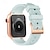 billiga Apple Watch-band-Sportband Kompatibel med Apple Watch klockband 38mm 40mm 41mm 42mm 44mm 45mm 49mm Oländig Metalllås Silikon Ersättningsurband för iwatch Ultra 2 Series 9 8 7 SE 6 5 4 3 2 1