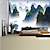 preiswerte Landschaftsteppich-chinesische Malerei Wandteppich zum Aufhängen, große Wandteppiche, Wanddekor, Fotohintergrund, Decke, Vorhang, Heim, Schlafzimmer, Wohnzimmerdekoration