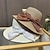 Χαμηλού Κόστους Καπέλα για Πάρτι-Καπέλα Καλύμματα Κεφαλής Ακρυλικό / Βαμβάκι Άχυρο Τύπου bucket Ψάθινο καπέλο Καπέλο ηλίου Causal Αργίες Κομψό Βίντατζ Με Φιόγκος Καθαρό Χρώμα Ακουστικό Καπέλα